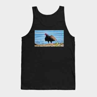 Turkey Vulture Staring A The Camera Tank Top